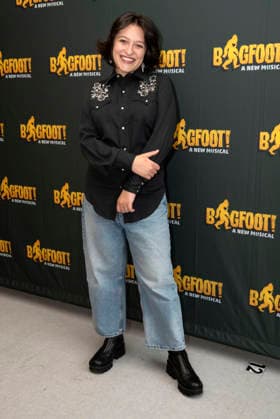 January 23, 2026, New York, Ny, United States: Katerina McCrimmon attends the new Off-Broadway musical Bigfoot! . Held at the Manhattan Theatre Club Rehearsal Studios in New York. Zuma Press January 23, 2026. New York United States - ZUMAp281 20260123_zea_p281_027 Copyright: xPhotoxImagexPressx