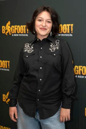 January 23, 2026, New York, Ny, United States: Katerina McCrimmon attends the new Off-Broadway musical Bigfoot! . Held at the Manhattan Theatre Club Rehearsal Studios in New York. Zuma Press January 23, 2026. New York United States - ZUMAp281 20260123_zea_p281_029 Copyright: xPhotoxImagexPressx