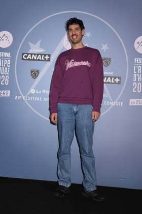 29eme Festival International du Film de Comedie de lAlpe dHuez 2026 International Alpe d Huez Comedy Film Festival Rudy Milstein 452458 2026 01 23 Alpe d Huez France  Copyright: xIsabellexVautierx xStarfacex STAR_452458_063
