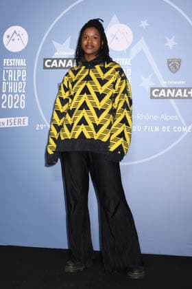 29eme Festival International du Film de Comedie de lAlpe d Huez 2026 International Alpe d Huez Comedy Film Festival Fadily Camara 452458 2026 01 23 Alpe d Huez France  Copyright: xIsabellexVautierx xStarfacex STAR_452458_076