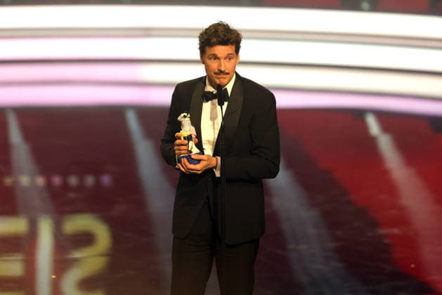 Bavarian Film Award 2025 Florian David Fitz during his acceptance speech Presentation of the 47 Bavarian Film Award on 23 01 2026 at the Prinzregententheater in Munich Bavaria, Germany The Bavarian Film Award has been presented by the Bavarian State Government since 1979 to highlight the importance of cinema as a cultural asset