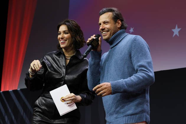 29eme Festival International du Film de Comedie de lAlpe dHuez 2026 International Alpe d Huez Comedy Film Festival Laurie Cholewa et Laurent Lafitte 452458 2026 01 23 Alpe d Huez France  Copyright: xIsabellexVautierx xStarfacex STAR_452458_110
