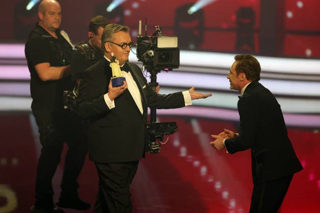Bavarian Film Award 2025 Michael Bully Herbig and Hape Kerkeling Presentation of the 47 Bavarian Film Award on 23 01 2026 at the Prinzregententheater in Munich Bavaria, Germany The Bavarian Film Award has been presented by the Bavarian State Government since 1979 to highlight the importance of cinema as a cultural asset