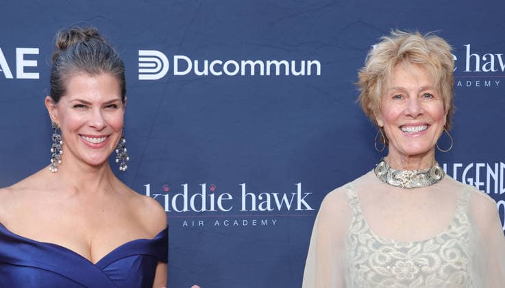 23 January 2026 - Los Angeles, California - Michelle Rouch, Mimi Stuart. The 23rd Annual Living Legends Of Aviation Awards held at The Beverly Hilton l in Los Angeles. Los Angeles USA - ZUMAa123 20260123_zaa_a123_013 Copyright: xADx