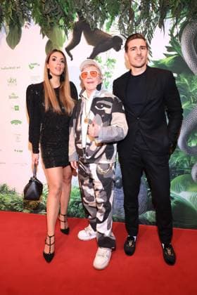 Julian F M Stoeckel Jungle party for Ich bin ein Star Maya Neuwirth, Ulrich Guttmann, Dr Dennis Ivanovic Julian F M Stoeckel invites you to the legendary jungle party, Ich bin ein Star Holt mich hier raus at the JW Marriott Hotel Berlin Date 23 01 2026 Copyright: xEventpressxKratschx