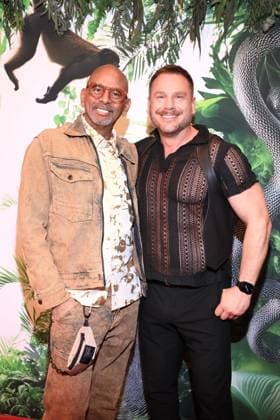 Julian F M Stoeckel jungle party for Ich bin ein Star Pierre Sanoussi Bliss, Kai Schmidhuber Julian F M Stoeckel invites you to the legendary jungle party, Ich bin ein Star Holt mich hier raus at the JW Marriott Hotel Berlin Date 23 01 2026 Copyright: xEventpressxKratschx