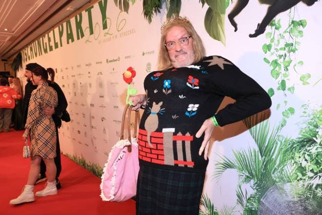 Julian F M Stoeckel Jungle party for Ich bin ein Star Hans Werner Olm Julian F M Stoeckel invites you to the legendary jungle party, Ich bin ein Star Holt mich hier raus at the JW Marriott Hotel Berlin Date 23 01 2026 Copyright: xEventpressxKratschx