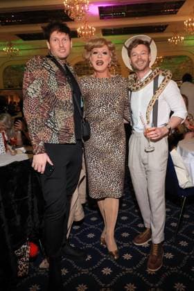 Julian F M Stoeckel jungle party for Ich bin ein Star Thomas, Margot Schloenzke, Nils Julian F M Stoeckel invites you to the legendary jungle party, Ich bin ein Star Holt mich hier raus at the JW Marriott Hotel Berlin Date 23 01 2026 Copyright: xEventpressxKratschx