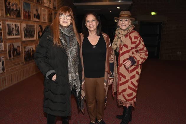 Katja Ebstein, singer Penny Mc Lean and Linda J Thompson, singer Silver Covencion Munich 23 01 2026 Lach und Schiessgesellschaft, Fat Cat, former Gasteig, Marie Theres Relin presents her book Yes, We Schell about her mother Maria Schell, event for the 100th birthday of Maria Schell actress photo Munich