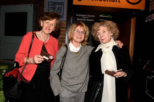 Marille Rueb sculptor Gisela Schneeberger, actress Ilse Neubauer actress Munich 23 01 2026 Lach und Schiessgesellschaft, Fat Cat, former Gasteig, Marie Theres Relin presents her book Yes, We Schell about her mother Maria Schell, occasion for the 100th birthday of Maria Schell actress photo Munich