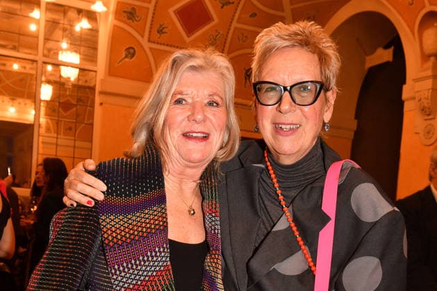 Jutta Speidel and Doris Doerrie at the Bavarian Film Award ceremony on 23 01 2026 at the Prinzregententheater in Munich Bavarian Film Award 2026 in Munich