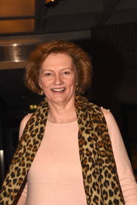 Andrea Gegner mezzo-soprano soloist Munich 23 01 2026 Lach und Schiessgesellschaft, Fat Cat, former Gasteig, Marie Theres Relin presents her book Yes, We Schell about her mother Maria Schell, occasion for the 100th birthday of Maria Schell actress photo Munich