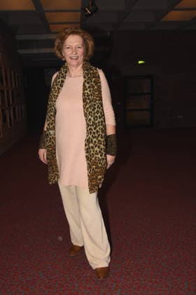Andrea Gegner mezzo-soprano soloist Munich 23 01 2026 Lach und Schiessgesellschaft, Fat Cat, former Gasteig, Marie Theres Relin presents her book Yes, We Schell about her mother Maria Schell, occasion for the 100th birthday of Maria Schell actress photo Munich