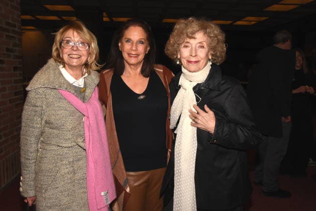 Gisela Schneeberger,actress Penny Mc Lean singer Silver Covencion Ilse Neubauer actress Munich 23 01 2026 Lach und Schiessgesellschaft, Fat Cat, former Gasteig, Marie Theres Relin presents her book Yes, We Schell about her mother Maria Schell, occasion for the 100th birthday of Maria Schell actress photo Munich