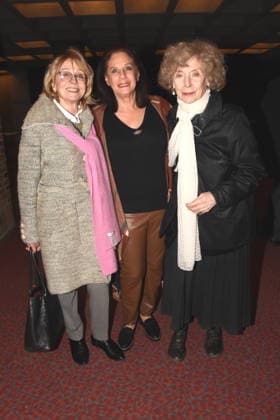 Gisela Schneeberger,actress Penny Mc Lean singer Silver Covencion Ilse Neubauer actress Munich 23 01 2026 Lach und Schiessgesellschaft, Fat Cat, former Gasteig, Marie Theres Relin presents her book Yes, We Schell about her mother Maria Schell, occasion for the 100th birthday of Maria Schell actress photo Munich