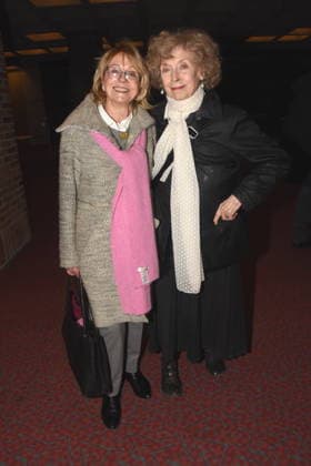 Gisela Schneeberger, actress Ilse Neubauer actress Munich 23 01 2026 Lach und SchiessgesellIlse Neubauerschaft, Fat Cat, former Gasteig, Marie Theres Relin presents her book Yes, We Schell about her mother Maria Schell, occasion for the 100th birthday of Maria Schell actress photo Munich