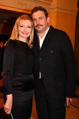 Johanna Christine Gehlen and Sebastian Bezzel at the Bavarian Film Award ceremony on 23 01 2026 at the Prinzregententheater in Munich Bavarian Film Award 2026 in Munich