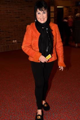 Uschi Ackermann Kaefer Witwe Muenchen 23 01 2026 Lach und Schiessgesellschaft, Fat Cat, former Gasteig, Marie Theres Relin presents her book Yes, We Schell about her mother Maria Schell, occasion for the 100th birthday of Maria Schell actress photo Muenchen