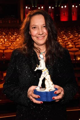 Yvonne Goerlich at the Bavarian Film Award ceremony on 23 01 2026 at the Prinzregententheater in Munich Bavarian Film Award 2026 in Munich