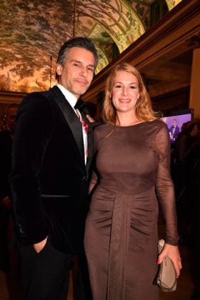 Florian Odendahl and Nina Brandhoff at the Bavarian Film Award ceremony on 23 01 2026 at the Prinzregententheater in Munich Bavarian Film Award 2026 in Munich