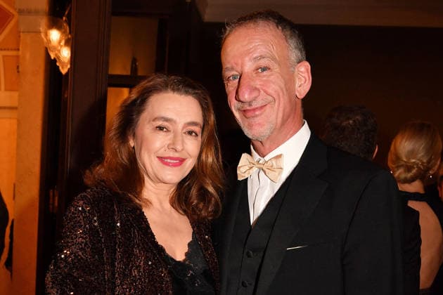 Elisabeth Romano and Heio von Stetten at the Bavarian Film Award ceremony on 23 01 2026 at the Prinzregententheater in Munich Bavarian Film Award 2026 in Munich