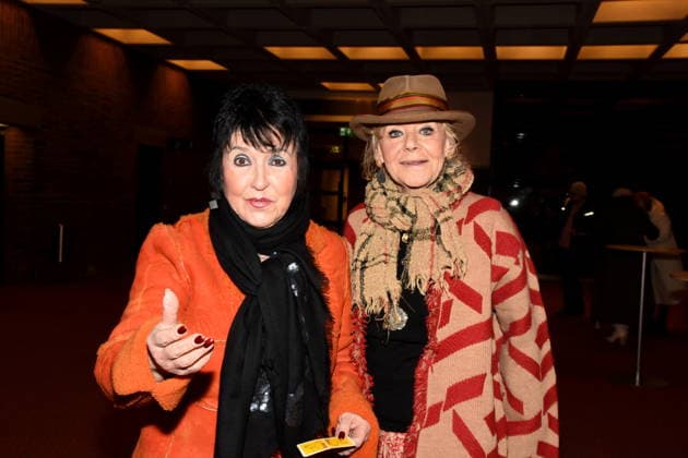 Uschi Ackermann Kaefer widow Linda J Thompson, singer Silver Covencion Munich 23 01 2026 Lach und Schiessgesellschaft, Fat Cat, former Gasteig, Marie Theres Relin presents her book Yes, We Schell about her mother Maria Schell, occasion for the 100th birthday of Maria Schell actress photo Munich