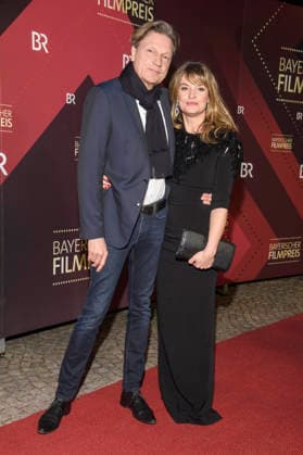 Roland Suso Richter and Ina Paule Klink at the presentation of the 47 Bavarian Film Award 2025 in the Prinzregententheater Munich, 23 01 2026 Foto:xF.xKernx xFuturexImagex bay_filmpreis_6105