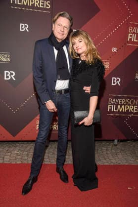 Roland Suso Richter and Ina Paule Klink at the presentation of the 47 Bavarian Film Award 2025 in the Prinzregententheater Munich, 23 01 2026 Foto:xF.xKernx xFuturexImagex bay_filmpreis_6106