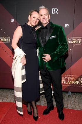 Manou Lubowski with friend Lara von Stumberg at the presentation of the 47 Bavarian Film Award 2025 at the Prinzregententheater in Munich, 23 01 2026 Foto:xF.xKernx xFuturexImagex bay_filmpreis_6127