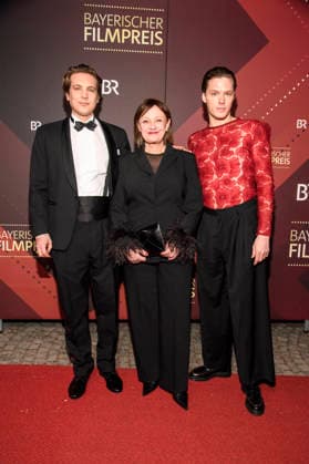 Lukas Röder, Heike Hanold Lynch and Til Schindler at the presentation of the 47 Bavarian Film Award 2025 in the Prinzregententheater Munich, 23 01 2026 Foto:xF.xKernx xFuturexImagex bay_filmpreis_6132