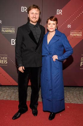 Michael Kranz and Sina Reiß at the presentation of the 47 Bavarian Film Award 2025 in the Prinzregententheater Munich, 23 01 2026 Foto:xF.xKernx xFuturexImagex bay_filmpreis_6139