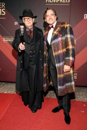 Hannes Hellmann and Branko Buchberger at the presentation of the 47 Bavarian Film Award 2025 in the Prinzregententheater Munich, 23 01 2026 Foto:xF.xKernx xFuturexImagex bay_filmpreis_6174