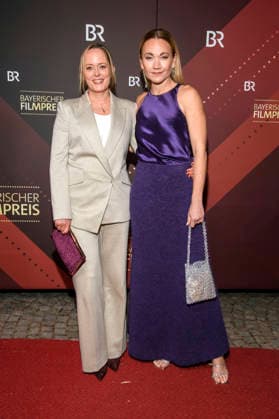 Silke Bodenbender and Lisa Maria Potthoff at the presentation of the 47 Bavarian Film Award 2025 in the Prinzregententheater Munich, 23 01 2026 Foto:xF.xKernx xFuturexImagex bay_filmpreis_6178