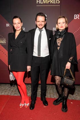 Kathrin Anna Stahl, Tommy Schwimmer and Sina Wilke at the presentation of the 47 Bavarian Film Award 2025 in the Prinzregententheater Munich, 23 01 2026 Foto:xF.xKernx xFuturexImagex bay_filmpreis_6203