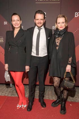 Kathrin Anna Stahl, Tommy Schwimmer and Sina Wilke at the presentation of the 47 Bavarian Film Award 2025 in the Prinzregententheater Munich, 23 01 2026 Foto:xF.xKernx xFuturexImagex bay_filmpreis_6205