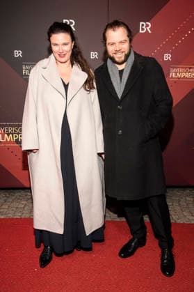 Mascha Schilinski and Fabian Gamper at the presentation of the 47 Bavarian Film Award 2025 in the Prinzregententheater Munich, 23 01 2026 Foto:xF.xKernx xFuturexImagex bay_filmpreis_6217