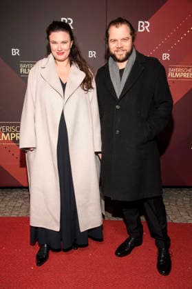 Mascha Schilinski and Fabian Gamper at the presentation of the 47 Bavarian Film Award 2025 in the Prinzregententheater Munich, 23 01 2026 Foto:xF.xKernx xFuturexImagex bay_filmpreis_6218