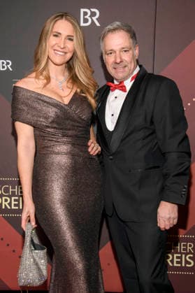 Anja Gräfin von Keyserlingk and Christian Swoboda at the presentation of the 47 Bavarian Film Award 2025 in the Prinzregententheater Munich, 23 01 2026 Foto:xF.xKernx xFuturexImagex bay_filmpreis_6233