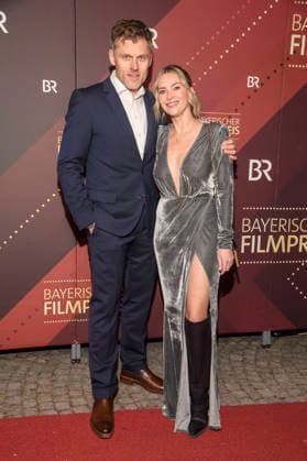 Jens Atzorn and Laura Osswald at the presentation of the 47 Bavarian Film Award 2025 in the Prinzregententheater Munich, 23 01 2026 Foto:xF.xKernx xFuturexImagex bay_filmpreis_6244