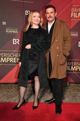 Johanna Christine Gehlen and Sebastian Bezzel attend the Bavarian Film Awards 2026 at Prinzregententheater on January 23, 2026 in Munich, Germany 47th Bavarian Film Awards Bayerischer Filmpreis in Munich, Germany