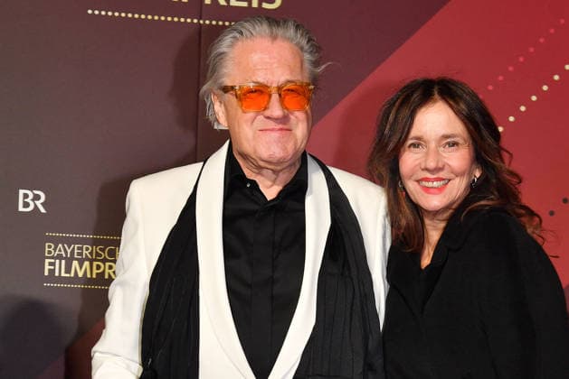 Michael Brandner and Karin Brandner attend the Bavarian Film Awards 2026 at Prinzregententheater on January 23, 2026 in Munich, Germany 47th Bavarian Film Awards Bayerischer Filmpreis in Munich, Germany