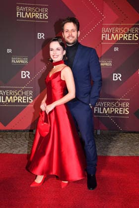 Darya Birnstiel and Philip Birnstiel attend the Bavarian Film Awards 2026 at Prinzregententheater on January 23, 2026 in Munich, Germany 47th Bavarian Film Awards Bavarian Film Award in Munich, Germany