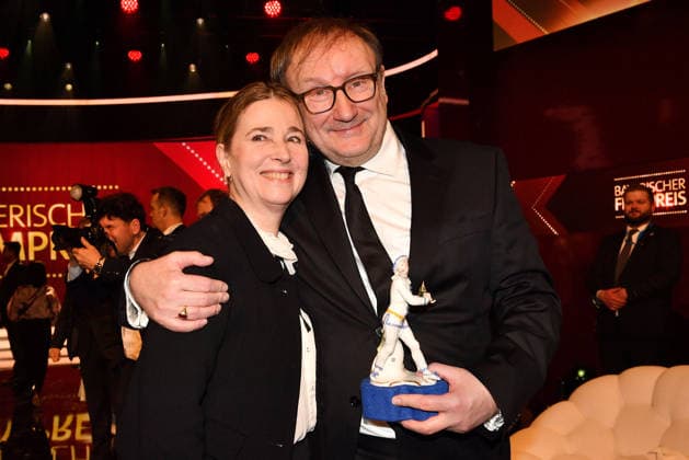 Christina Bock and Rainer Bock during the 47th Bavarian Film Awards 2025 Bayerischer Filmpreis at Prinzregententheater on January 23, 2026 in Munich, Germany 47th Bavarian Film Awards Bayerischer Filmpreis in Munich, Germany