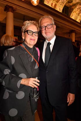 Doris Doerrie and Martin Moszkowicz attend the Bavarian Film Awards 2026 at Prinzregententheater on January 23, 2026 in Munich, Germany 47th Bavarian Film Awards Bayerischer Filmpreis in Munich, Germany