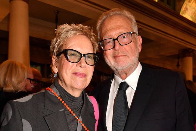 Doris Doerrie and Martin Moszkowicz attend the Bavarian Film Awards 2026 at Prinzregententheater on January 23, 2026 in Munich, Germany 47th Bavarian Film Awards Bayerischer Filmpreis in Munich, Germany