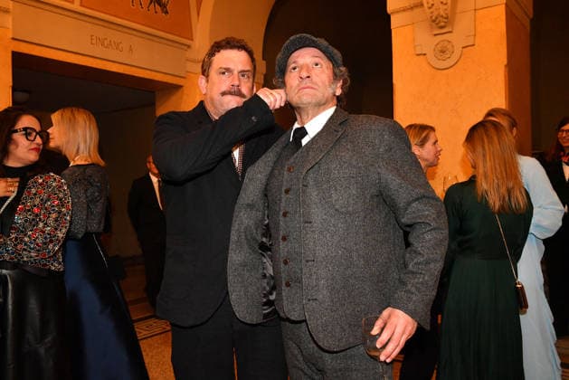 Sebastian Bezzel and Max Schmidt attend the Bavarian Film Awards 2026 at Prinzregententheater on January 23, 2026 in Munich, Germany 47th Bavarian Film Awards Bayerischer Filmpreis in Munich, Germany
