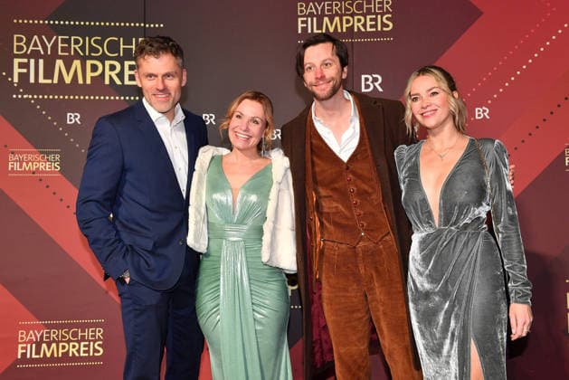 Jens Atzorn, Isabell Stern, Jonathan Beck and Laura Osswald attend the Bavarian Film Awards 2026 at Prinzregententheater on January 23, 2026 in Munich, Germany 47th Bavarian Film Awards Bayerischer Filmpreis in Munich, Germany