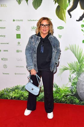 Claudia Effenberg at the TV launch of the new season of Ich bin ein Star Holt mich hier raus invites entertainer and presenter Julian F M Stoeckel to the legendary jungle party in Berlin on Friday, January 23, 2026 on 23 01 2026