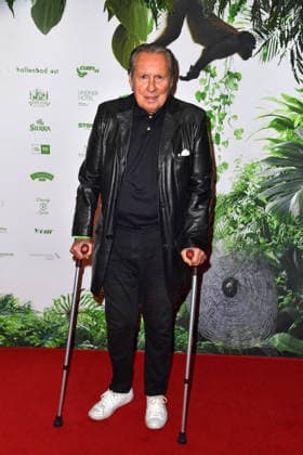Peter Bond at the TV launch of the new season of Ich bin ein Star Holt mich hier raus invites entertainer and presenter Julian F M Stoeckel to the legendary jungle party in Berlin on Friday, January 23, 2026 on January 23, 2026