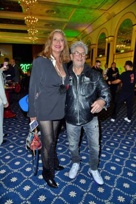 Regine Prause with husband Martin Semmelrogge at the TV launch of the new season of Ich bin ein Star Holt mich hier raus invites entertainer and presenter Julian F M Stoeckel to the legendary jungle party in Berlin on Friday, January 23, 2026 on 23 01 2026